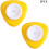 (2pcs) Egg Piercers with Safety Lock Base, Designed for Easy Peeling, Featuring Retractable Needles, Ideal for Boiled Eggs in 1