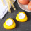 (2pcs) Egg Piercers with Safety Lock Base, Designed for Easy Peeling, Featuring Retractable Needles, Ideal for Boiled Eggs in 4