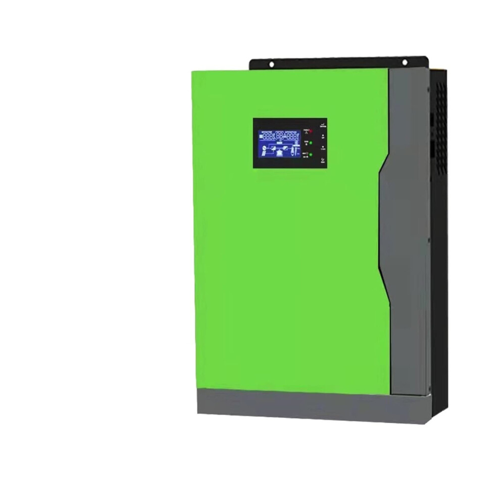 5500W 48V Mppt Solar Hybrid Inverter With Builtin Controller, Wide Pv Input, Finish Green 9073542883739