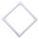 Square Shape Plastic Embroidery Frame Clip on Stitching Hoop-A 1