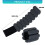 1Pair Adjustable Ankle & Wrist Weights Strength Training-Black 4