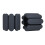 1Pair Adjustable Ankle & Wrist Weights Strength Training-Black 5