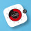 Digital Visual Timer 60min, 200mAh, 50x50mm White 4