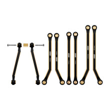 Brass Links 37g Clearance Heavy 4 Link Set for Axial SCX24 1/24 RC Crawler Black Finish