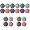 20Pcs Assorted Color Small Ceramic Dip Bowls for Sauces and Condiments 2
