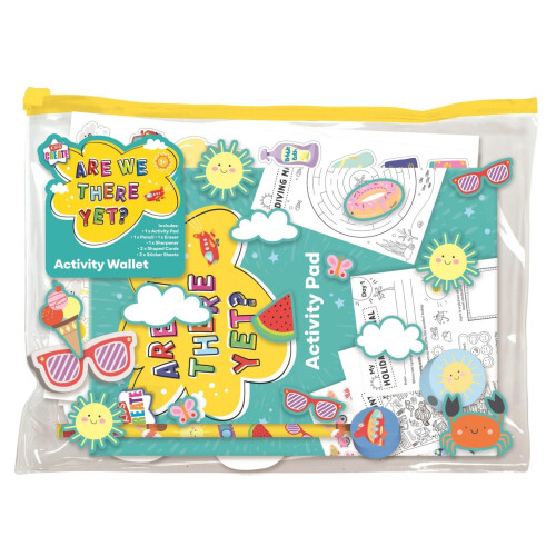 Anker Kids Travel Activity Wallet Holiday Journal Set