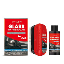 Limited time!!Jaysuing Glass Polishing Care Kit Car Windshield Cleaning And Stain Removal Care