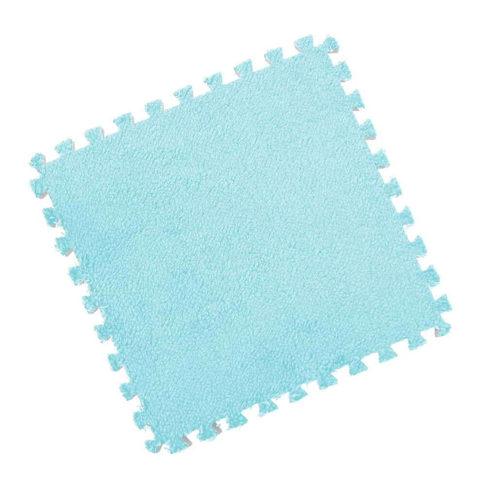 Baby Play Mat Foam Puzzle Floor Mat Soft Cushion Interlocking Tiles For Nursery And Playroom Royal Blue