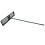 114cm Lawn Levelling Rake Heavy Duty Tool 2