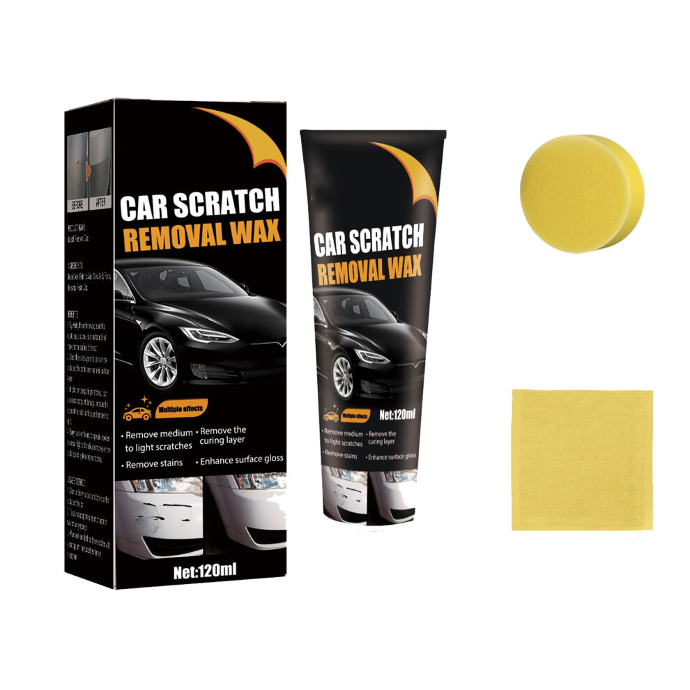 Car Scratch Remover Paste 120Ml Â Fast Scratch Removal, Gloss Restoring, Clear Coat Safe Kit Light 9092120364040
