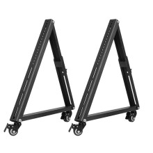 1Set Universeller TV-Halter Bodenständer Aus Kaltstahl,