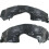 Front Fender Liner Splash Shield Set for Mazda CX9 20102015 Front Left Right Durable Plastic Fit 1