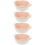4Pcs Ceramic Bakeware Set Pink Baking Bowls Dishwasher Microwave Safe 4