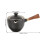 2Pcs Practical Black Ceramic Teapot Side Handle Filtered Tea Kettle 7