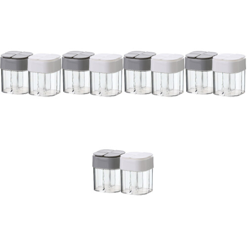 10Pièces Distributeurs Sel Poivre 4 Compartiments Cuisine 2