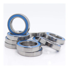 6803RS Deep Groove Ball Bearing 17x26x5mm ABEC3 Chrome Steel Blue Sealed Low Friction for RC Car 10PCS
