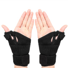 Carpal Tunnel Wrist Support Brace Adjustable Breathable Mesh Design for Workout and Sports