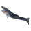 Blue Whale Figure 9.1x2.8x2.4in Soft Plastic, 1 PC 3