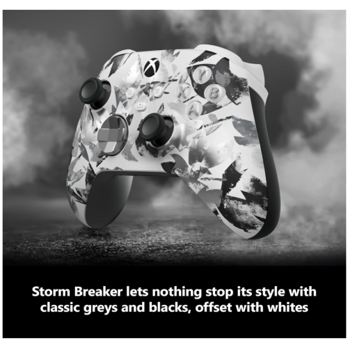 Microsoft Spielcontroller - XBOX - Storm Breaker (Sonderausgabe) - Drahtlos Bluetooth - Texturierte Trigger - Gummierte Griffe 1
