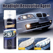 Premium Car Headlight Repair Liquid - Nano Coating for Scratch & Yellowing Removal, UV Protection, High Temperature Resistance, Easy Application, 100m
