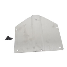 Stainless Steel ImpactResistant Chassis Guard Plate 1/10 RC Car Undercarriage Protection for LOSI Baja Rey V2