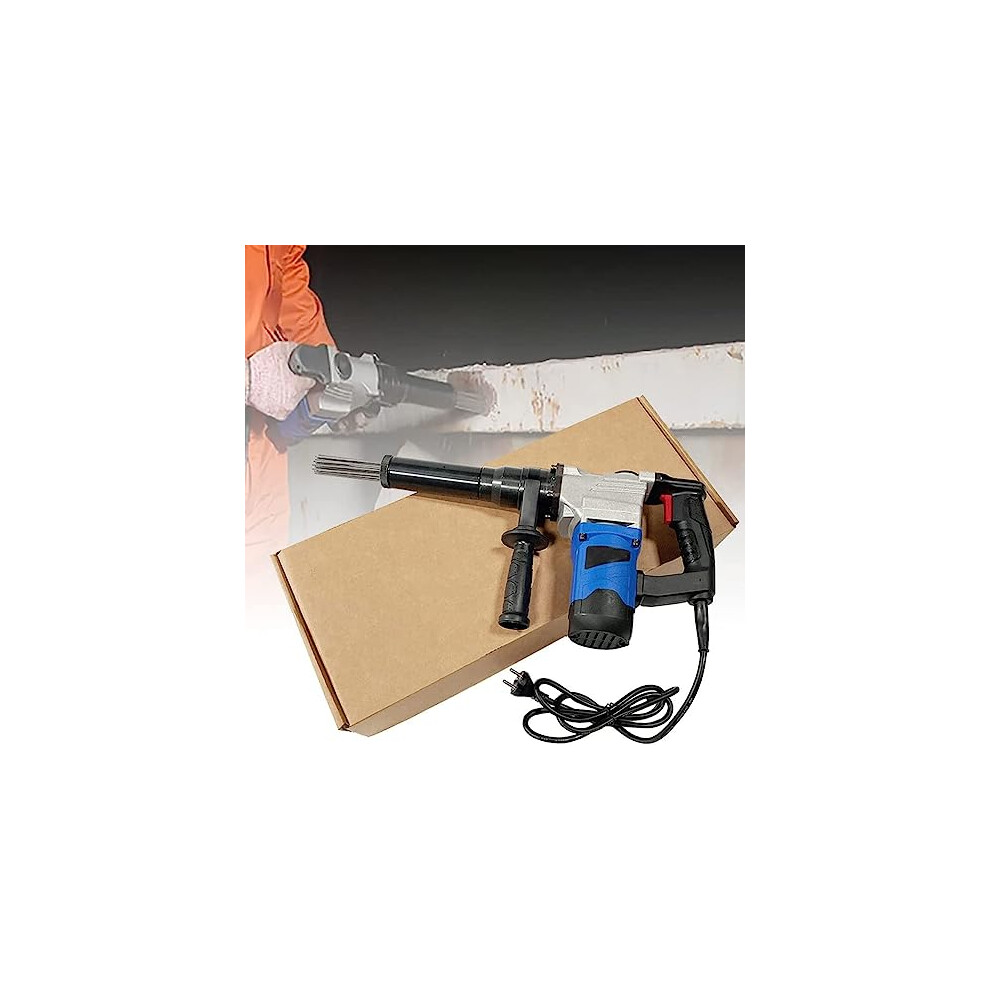 1100W Electric Needle Scaler For Rust And Paint Removal, Heavyduty Tool For Metal And Welding Slag Cleaning 9330225206712