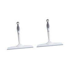 2pcs Window Squeegee Set for Car and Home, Streak Glass Shower Cleaner with Silicone Handle