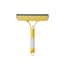 Shower Squeegee 3 in 1 Window Glass Cleaner with Silicone Holder Ergonomic Handle Streak