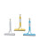 Shower Squeegee 3 in 1 Window Glass Cleaner with Silicone Holder Ergonomic Handle Streak 5