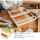 Tapestry Loom 51x40 cm, 1 Set, Nat. Wood 8