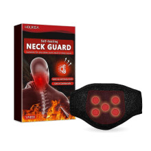 Self-Heating Shoulder & Neck Hot Compress with Carbon Fiber Technology  Relieve Muscle Soreness, Tension & Pain, Ergonomic Full Coverage, Portable & E