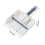 Window Squeegee with Dustpan Set, Ergonomic Grip Glass Cleaning Tool for Streak MultiSurface Use, Grey 2