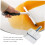 Window Squeegee with Dustpan Set, Ergonomic Grip Glass Cleaning Tool for Streak MultiSurface Use, Grey 4