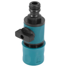 Valve en plastique avec connecteur rapide Agriculture Jardin Arrosage Prolonger le tuyau Raccords de tuyaux d'irrigation Adaptateur de tuyau