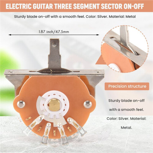 3 Way Lever Pickup Selector Switches For Electric Guitar  Replacement 2