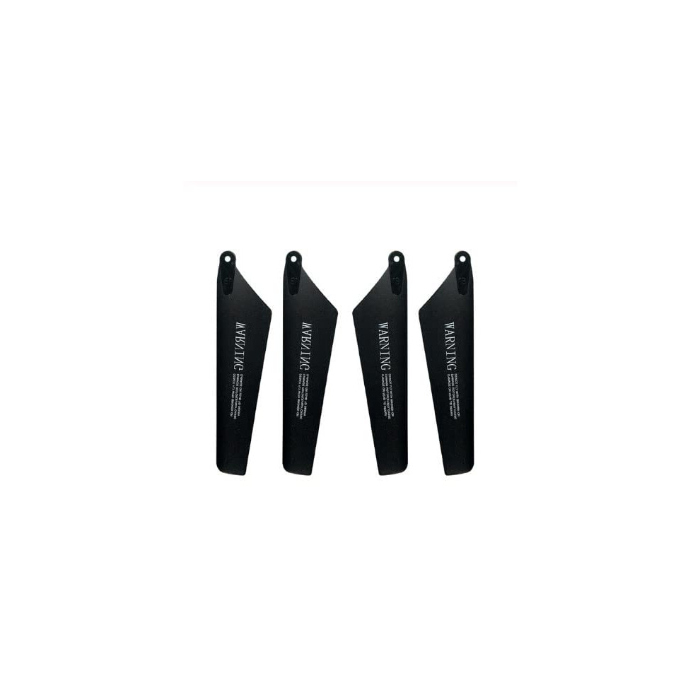 Black 9Cm Rc Helicopter Main Blades For Syma S107 S107g 3.5Ch Â Durable Plastic, Precise Fit, Stable Flight 9092120365085