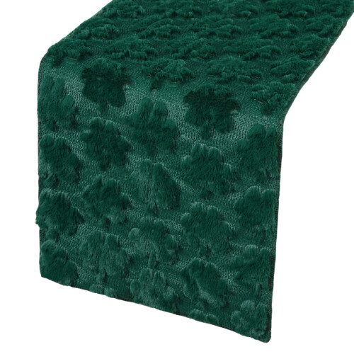 Long Shamrock Embroidered Table Runner Dining Table-33x183cm