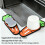 5Pcs Kitchen Pot Lid Rest Pad Carrot Shape Utensils-Yellow 4
