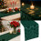 Long Shamrock Embroidered Table Runner Dining Table-33x183cm 2