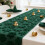 Long Shamrock Embroidered Table Runner Dining Table-33x183cm 4