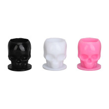 600pc Skull Ink Cups Base 1.5x2cm Black Pink White