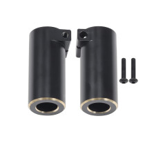 Brass Lockouts 52g Rear Axle Weights CNC Upgrade for 1/10 RC Crawler SCX10 II AR44 Enhanced Traction