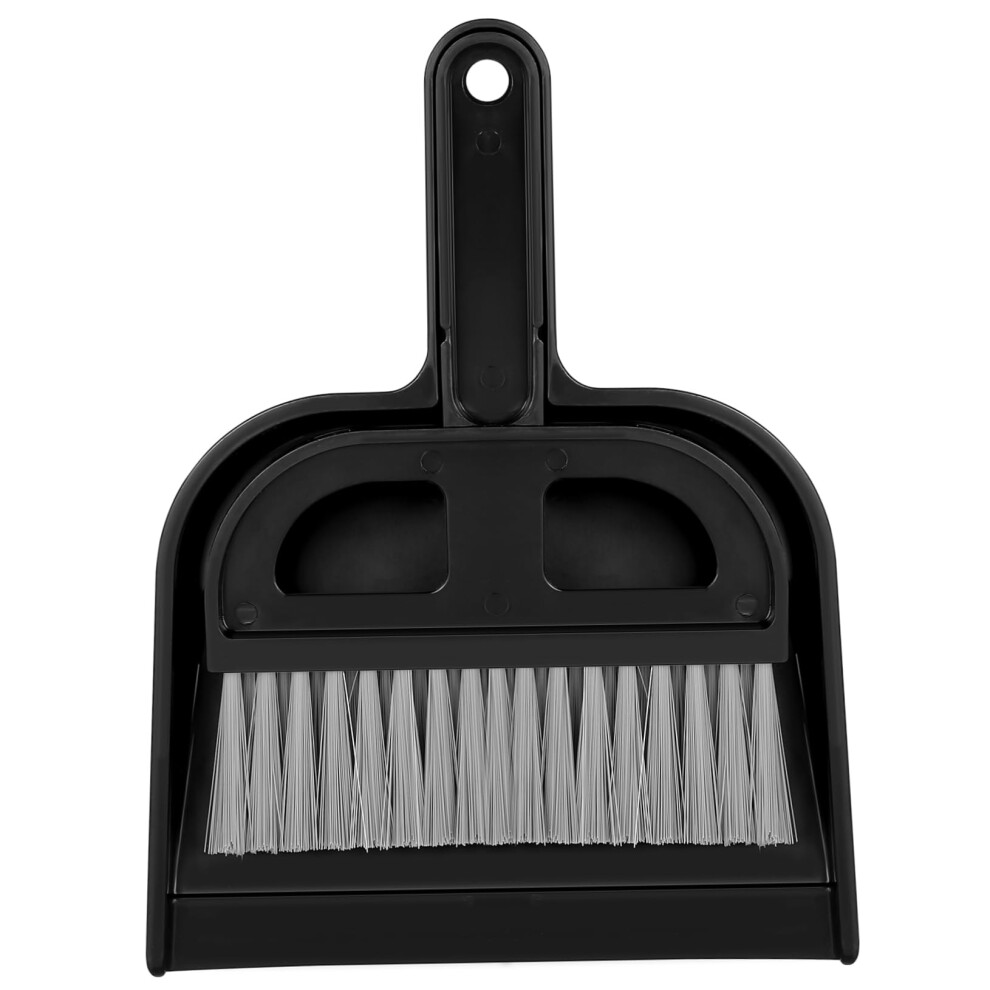 Mini Cleaning Brush And Dustpan Set, Compact Precision Brush For Keyboard, Home And Office Use 9092120365542