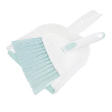 Mini Dustpan and Brush Set with Ergonomic Grip, Lightweight Handheld Cleaning Brush for Desk and Pet Hair