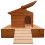 Actiaspet Wooden Floating Duck House Platform 6