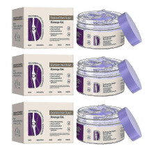 (3pcs,100g)Joint Pain Relief Massage Gel Purple Cream for Joint Activities Throughout The Body, Soothes Knees, Lumbar, Neck, Hands and Feet