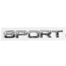 (Sport Chrome) 3d Abs Logo Range Rover Letters Emblem Sticker Car Front Hood Badge For Range Rover Sport Evoque L322 L320 L406 P38 Accessories - S