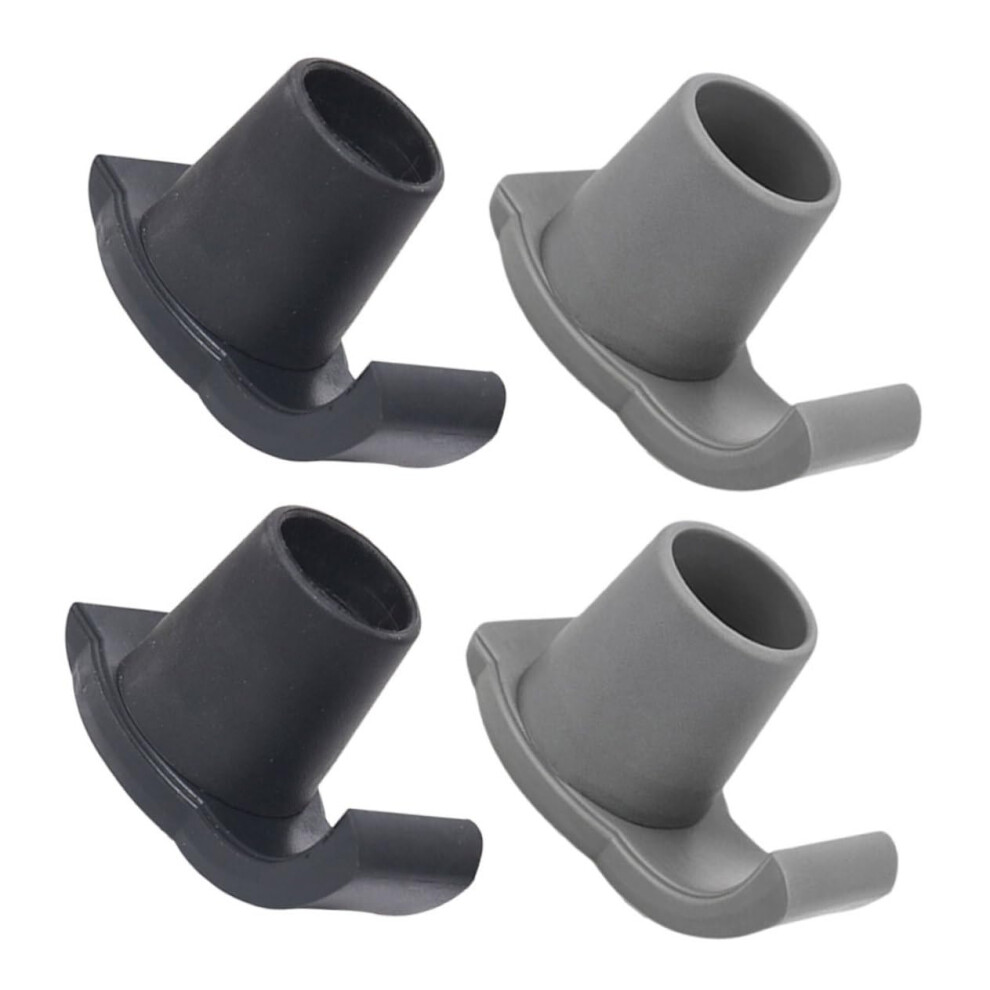 4pcs Walker Glide Skis for Seniors, NonSlip Universal Fit Walker Accessories for Smooth, Stable Use