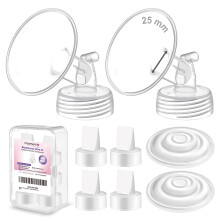 Pump Parts Replacement Set 25mm Flange Duckbill Valve Membrane Compatible with Spectra S1 S2