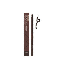 (Brown) Persona Eyeliner Pencil Waterproof, 24 Hr Waterproof Duo Sharpenable Eye Pencil